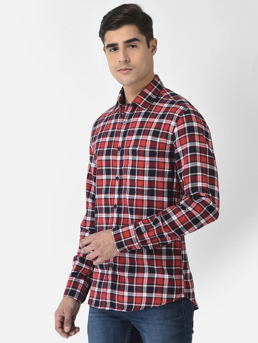 men check print casual shirt - 21247491 -  Standard Image - 1