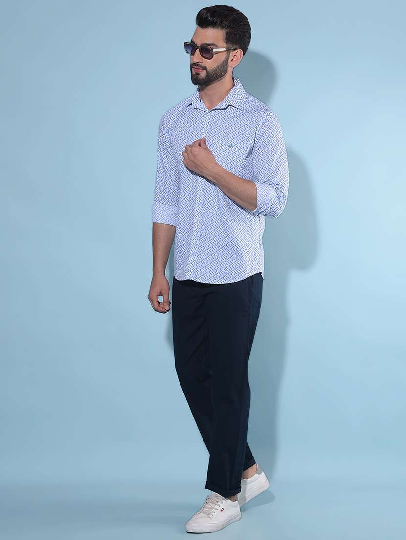 men printed casual shirt - 21247635 -  Standard Image - 4