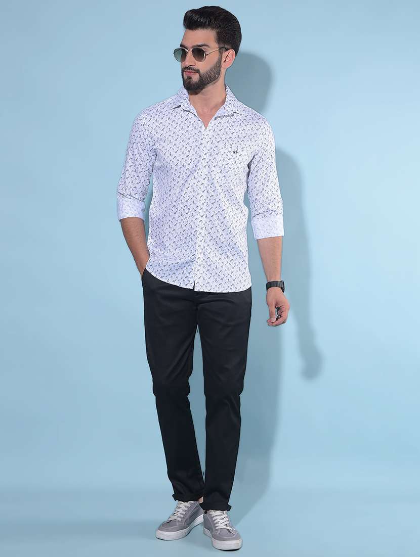men printed casual shirt - 21247637 -  Standard Image - 4