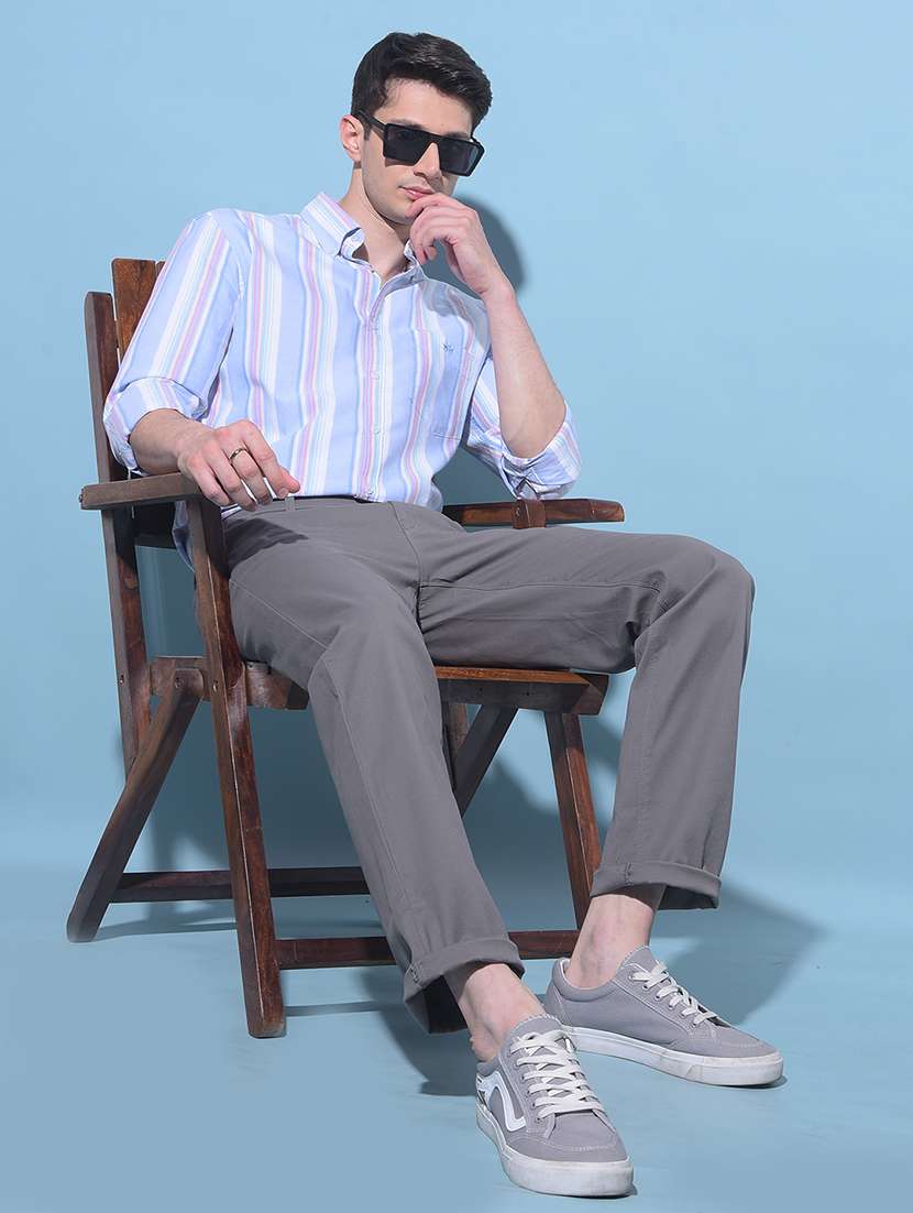 men striped casual shirt - 21247653 -  Standard Image - 4