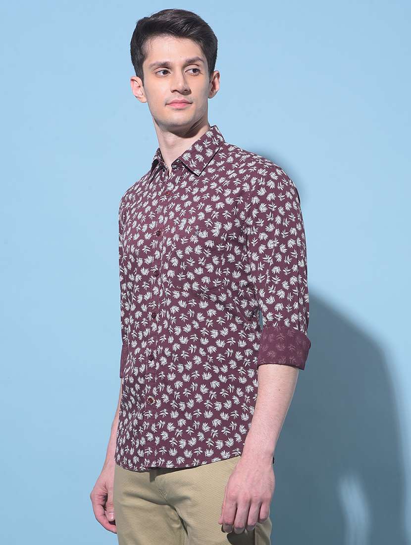 men printed casual shirt - 21247706 -  Standard Image - 1