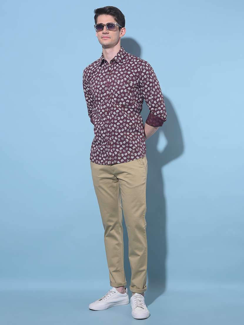 men printed casual shirt - 21247706 -  Standard Image - 4