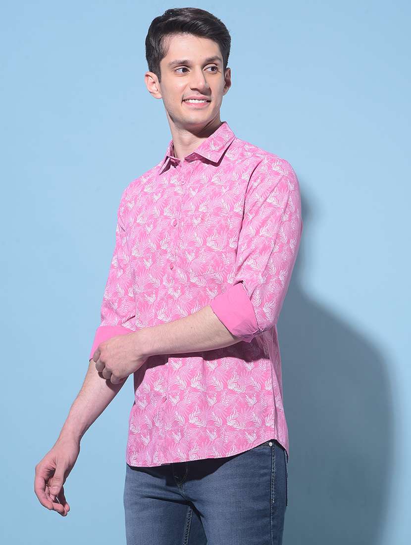 men printed casual shirt - 21247723 -  Standard Image - 1