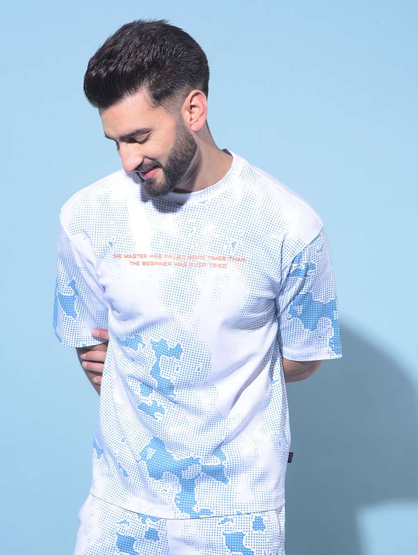 men all over printed t-shirt