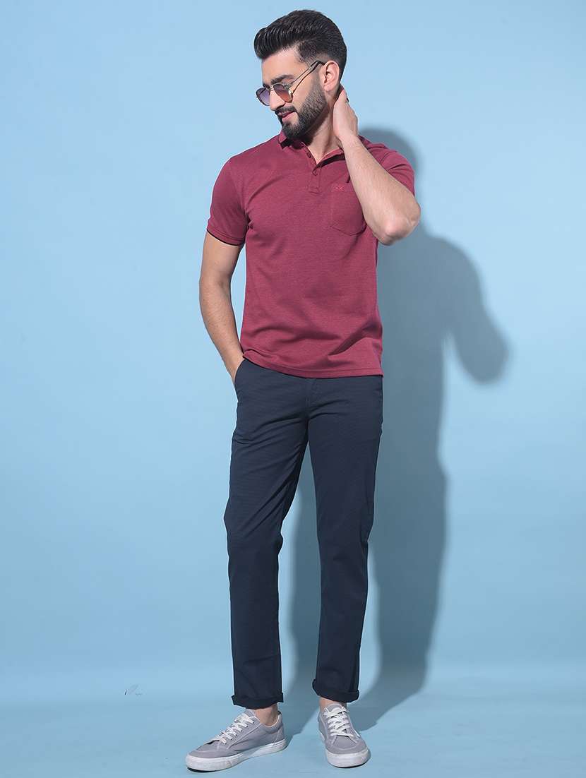 men solid polo t-shirt - 21247946 -  Standard Image - 4