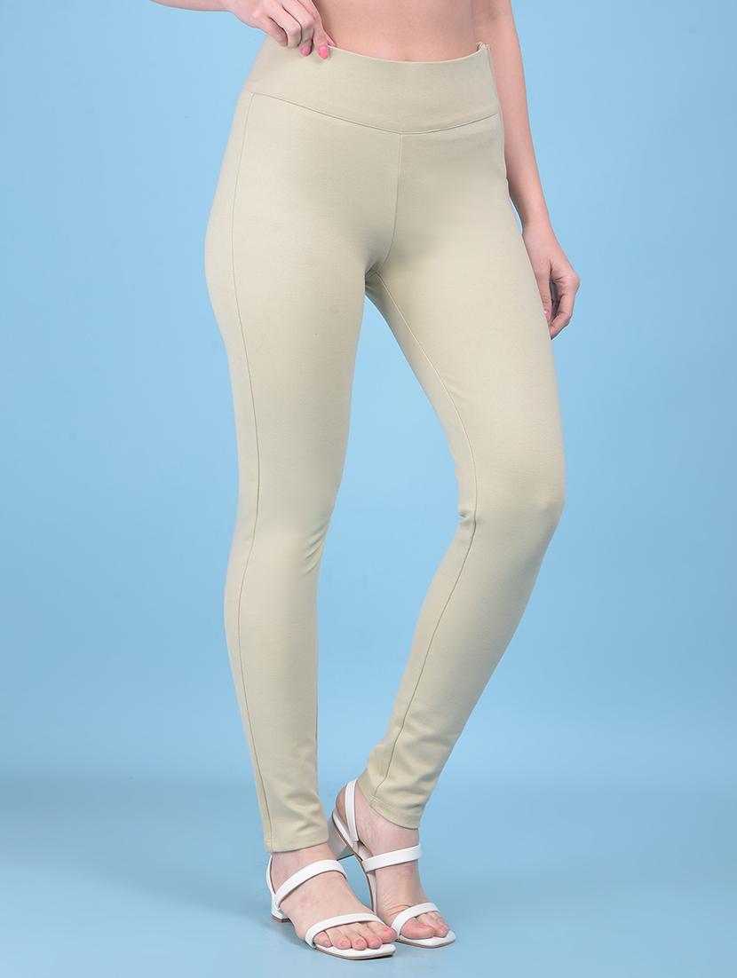 beige cotton leggings - 21248208 -  Standard Image - 1