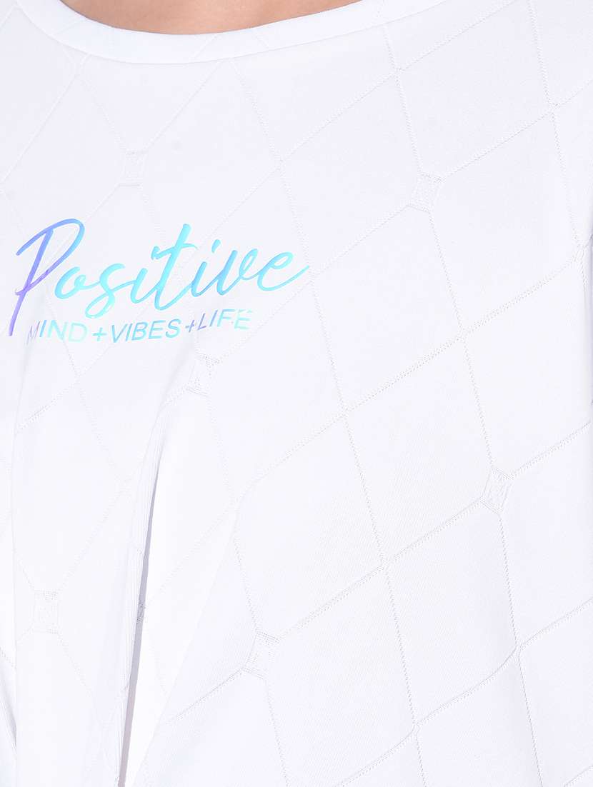 off white polyester regular t-shirt - 21248274 -  Standard Image - 4