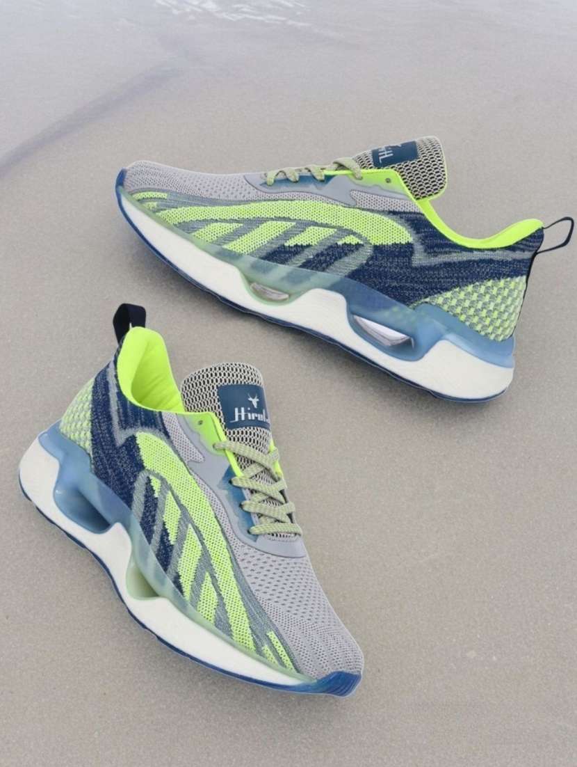 grey lace up sport shoes