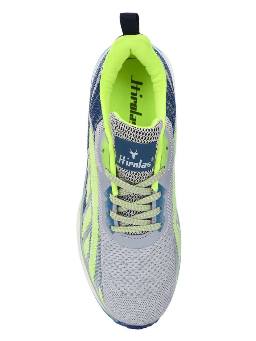 grey lace up sport shoes - 21248320 -  Standard Image - 4