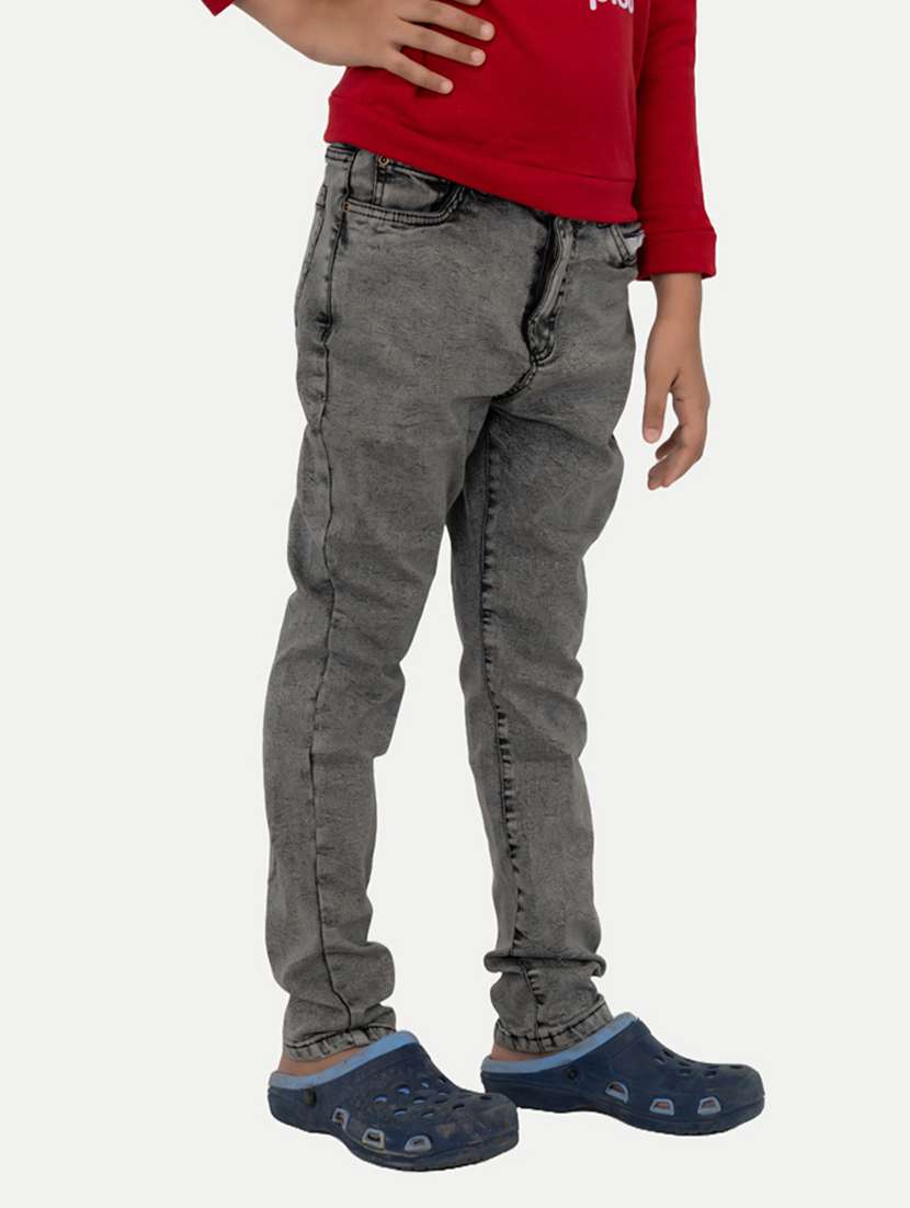grey cotton cargos trouser - 21249024 -  Standard Image - 1