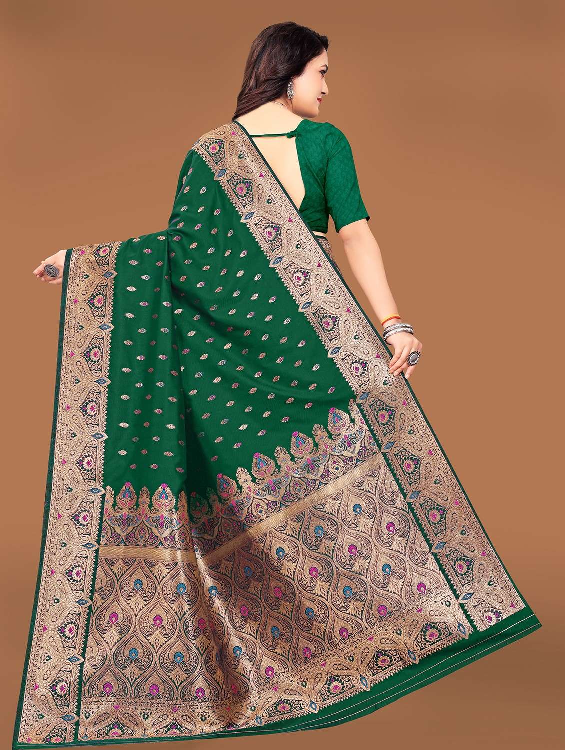 women self design banarasi saree - 21252686 -  Standard Image - 1