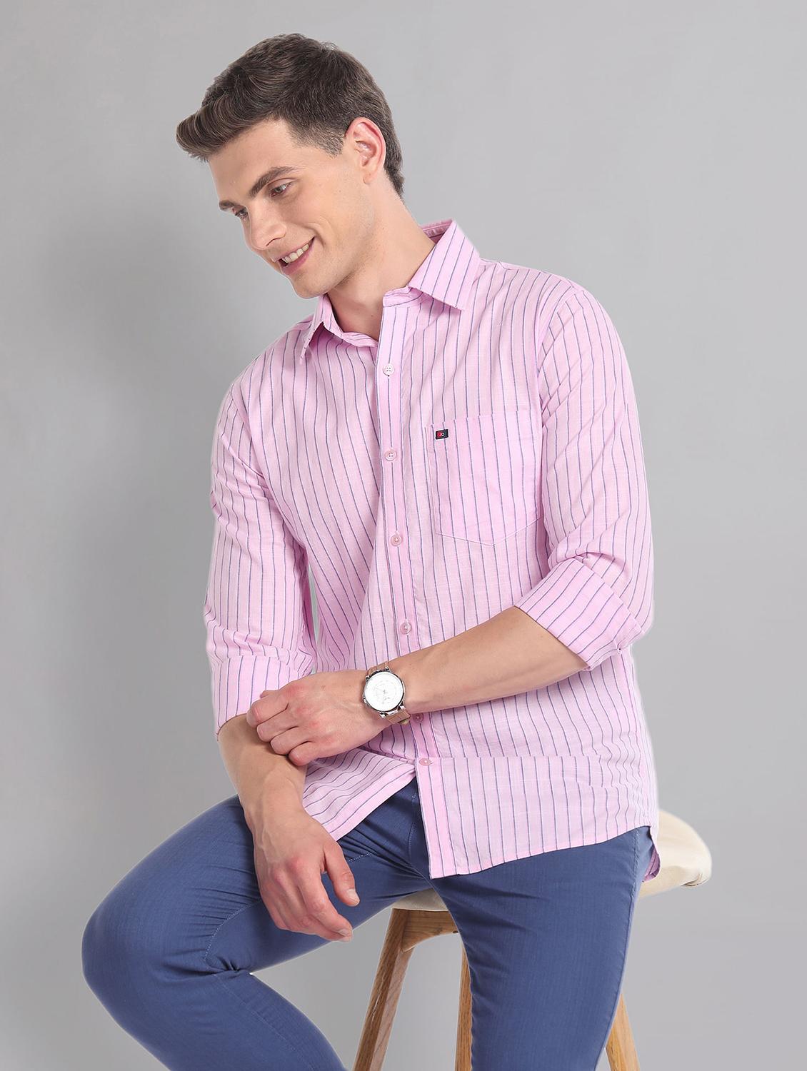 men long sleeved casual shirt - 21252745 -  Standard Image - 1