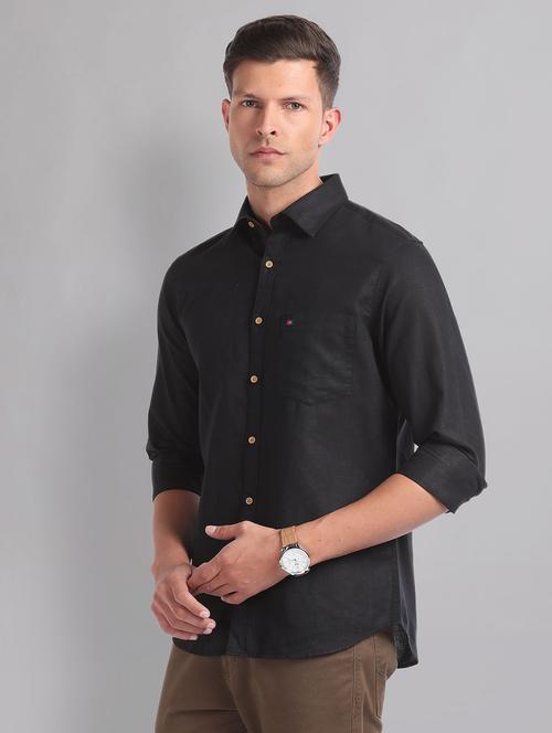 men long sleeved casual shirt - 21252747 - Standard Image - 0