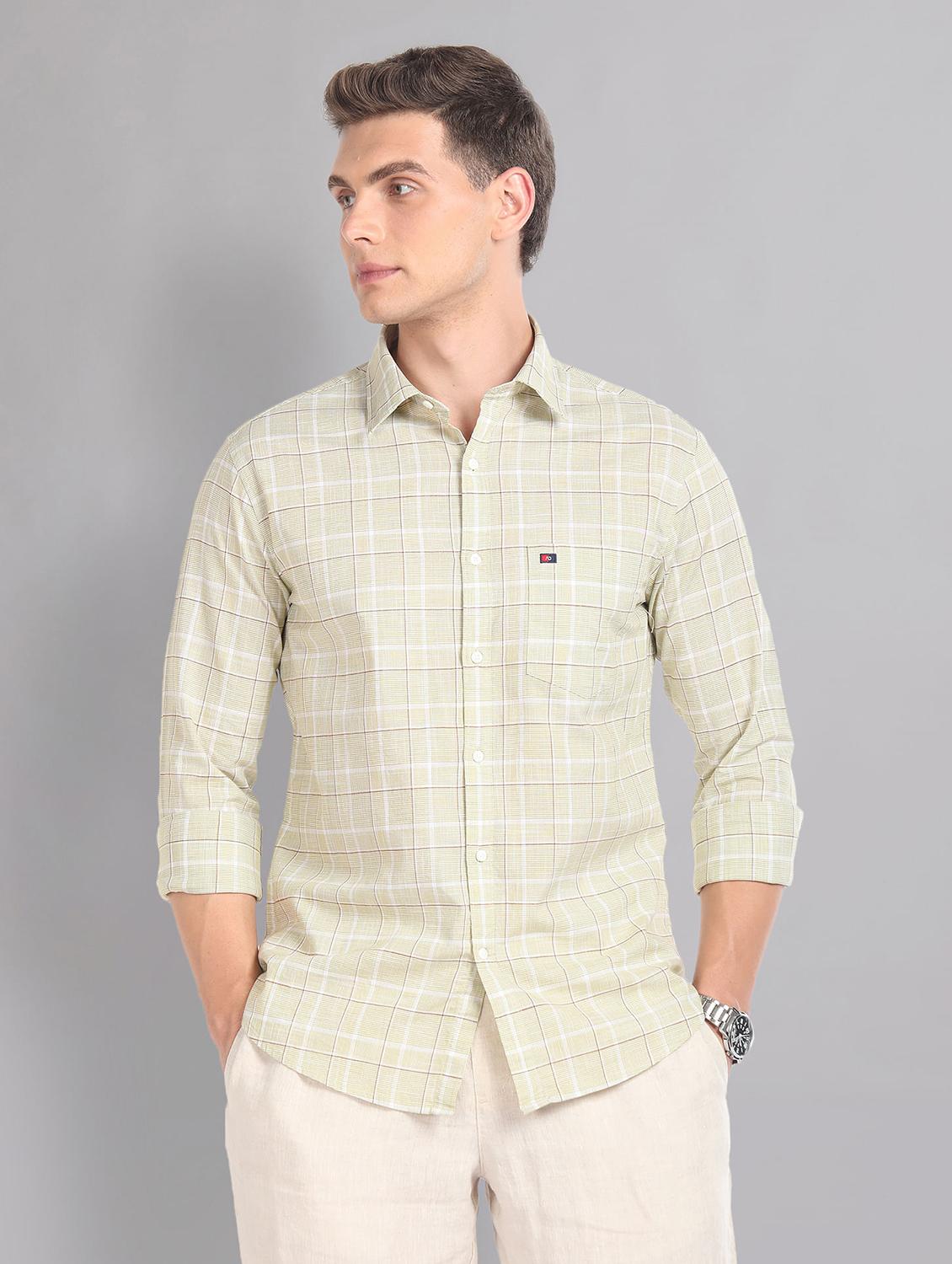 men long sleeved casual shirt - 21252762 -  Zoom Image - 0