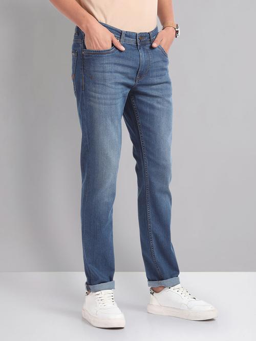 blue cotton jeans - 21252823 -  Standard Image - 0