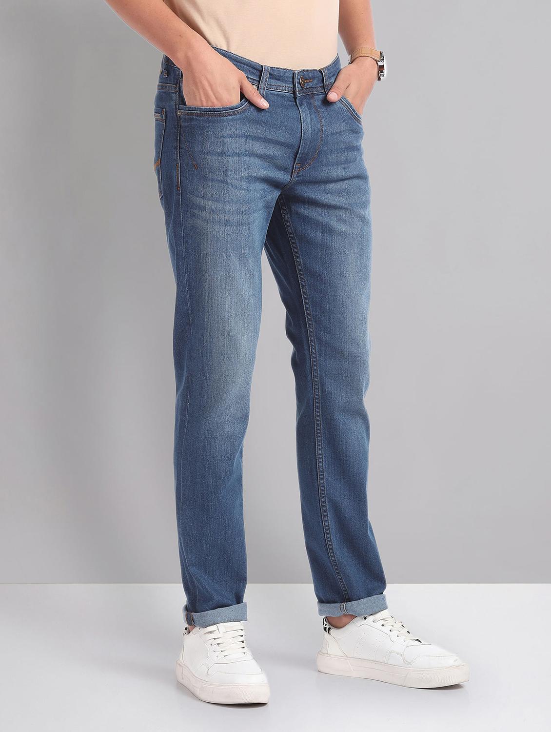 blue cotton jeans - 21252823 -  Zoom Image - 0