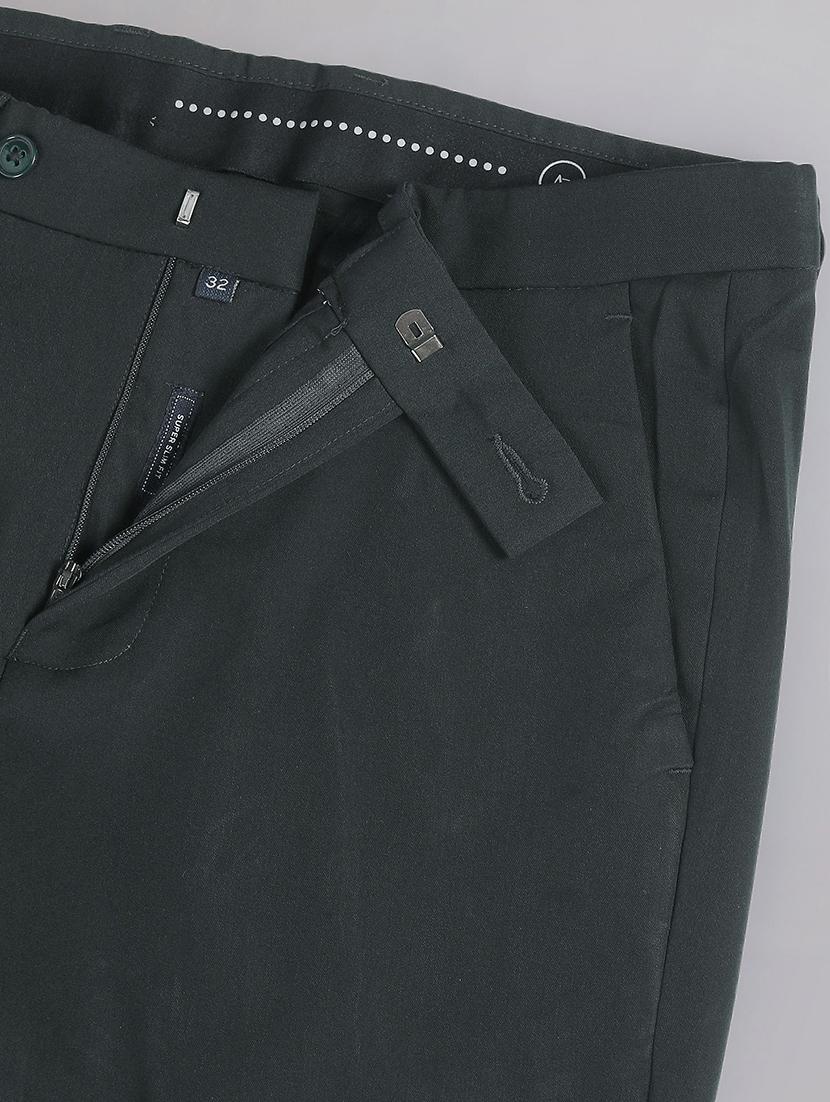 men mid-rise solid formal trouser - 21252856 - Standard Image - 4