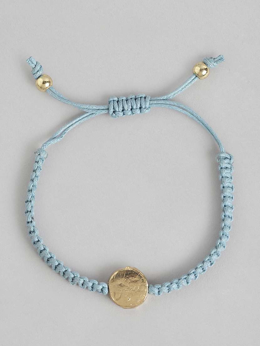 blue brass bangle bracelet - 21252987 -  Standard Image - 1