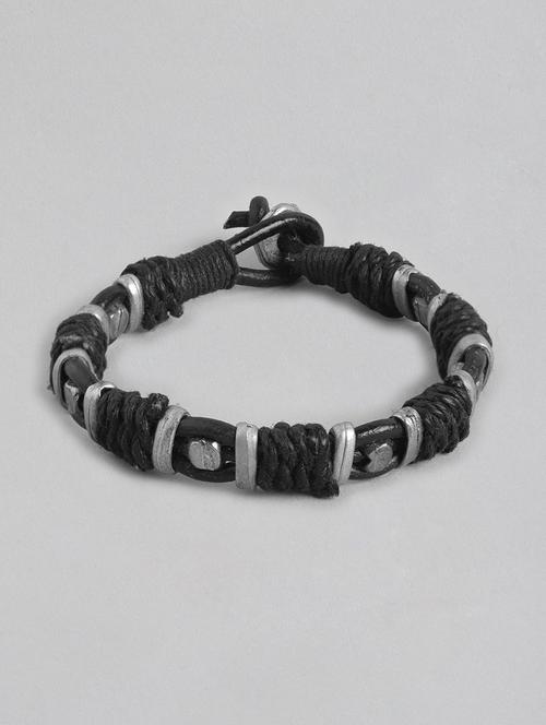 black metal bangle bracelet - 21252998 - Standard Image - 0