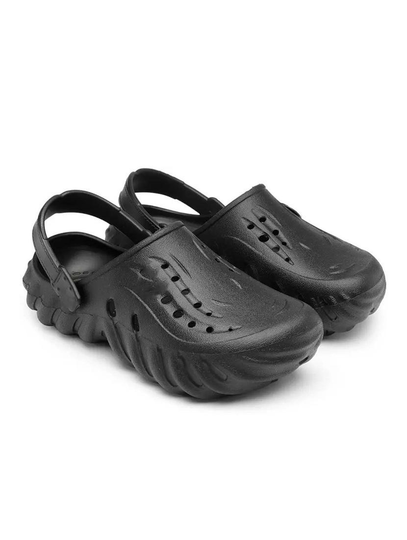 black solid crocks with slingback - 21253289 - Standard Image - 1