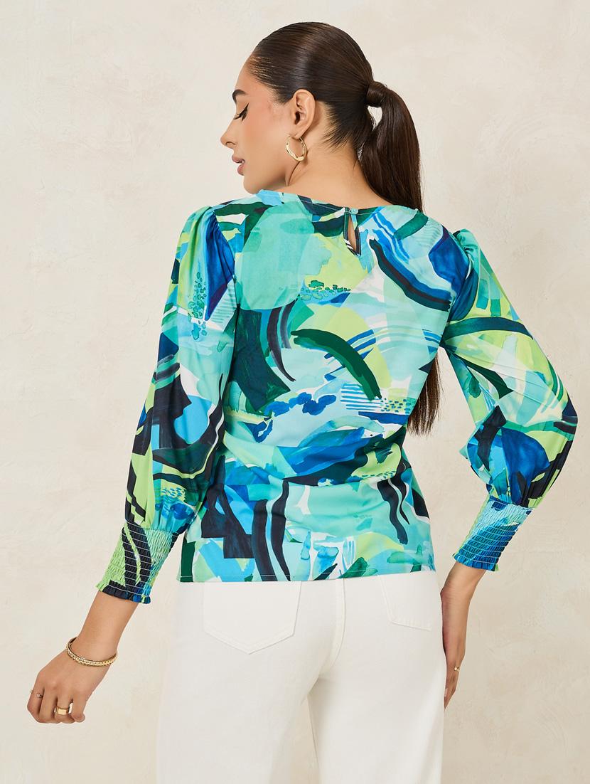 women mint green regular top - 21253326 -  Standard Image - 1