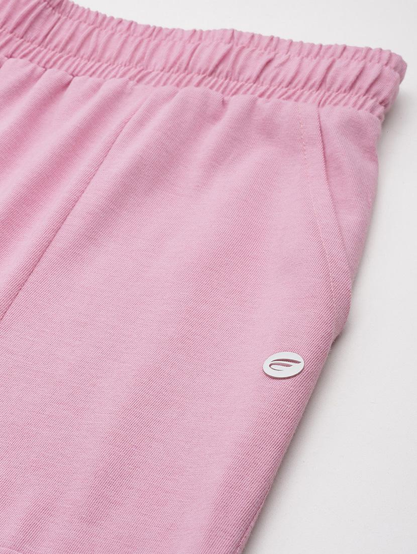 women solid mid rise jogger - 21253373 - Standard Image - 4