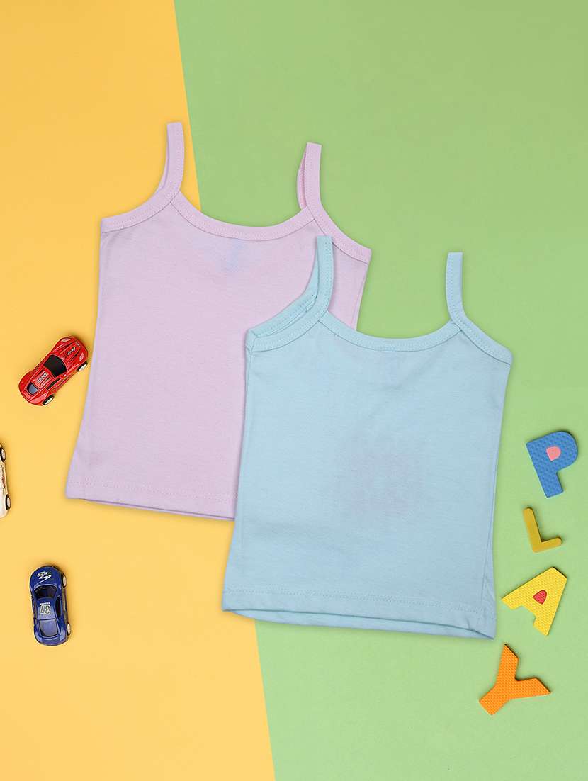 light bluepink cotton vest - 21254134 -  Standard Image - 1