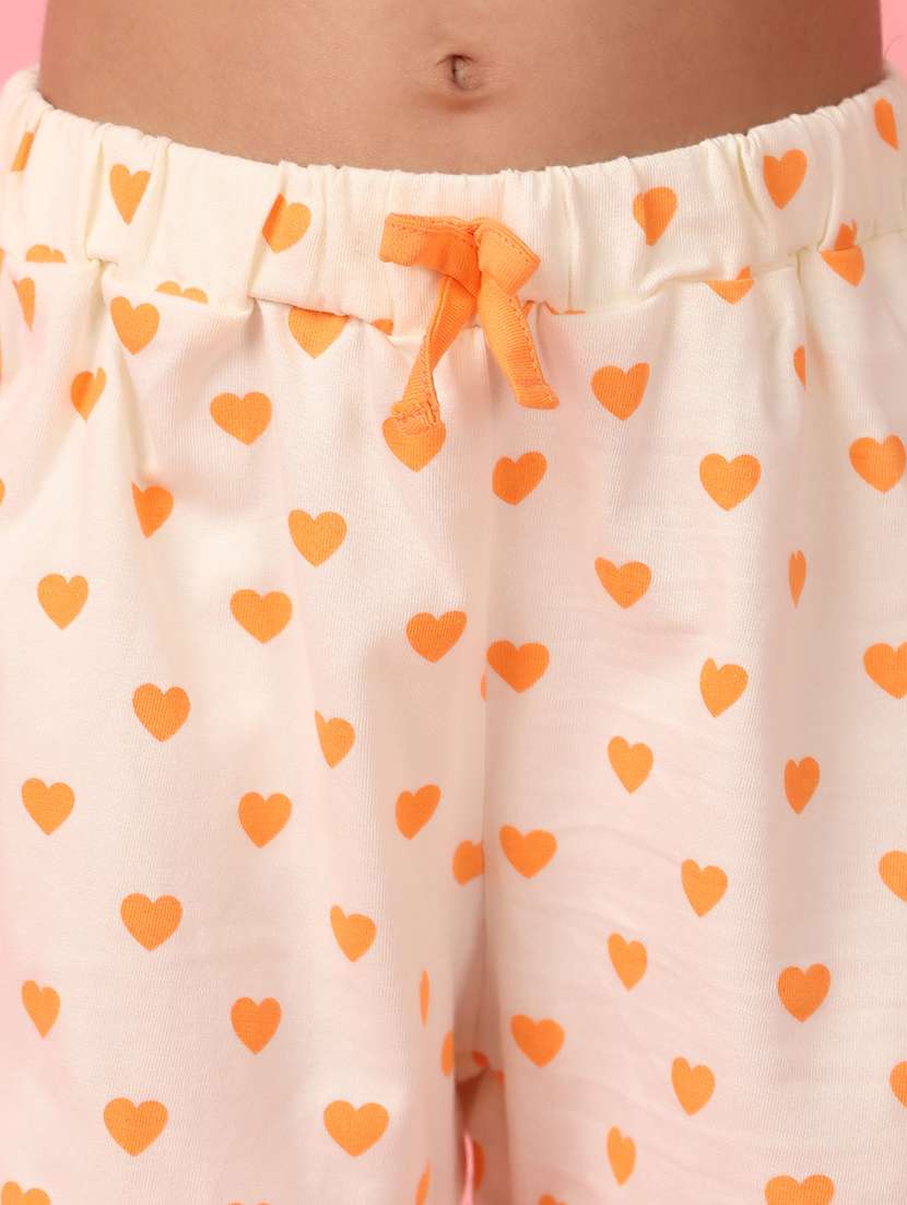 girls front printed shorts twin set - 21255274 -  Standard Image - 6