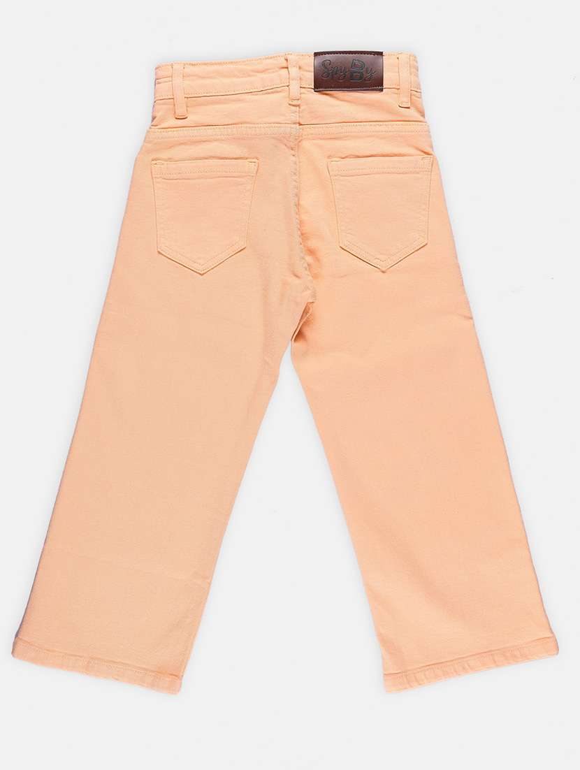 girl solid high rise jean - 21255754 - Standard Image - 1