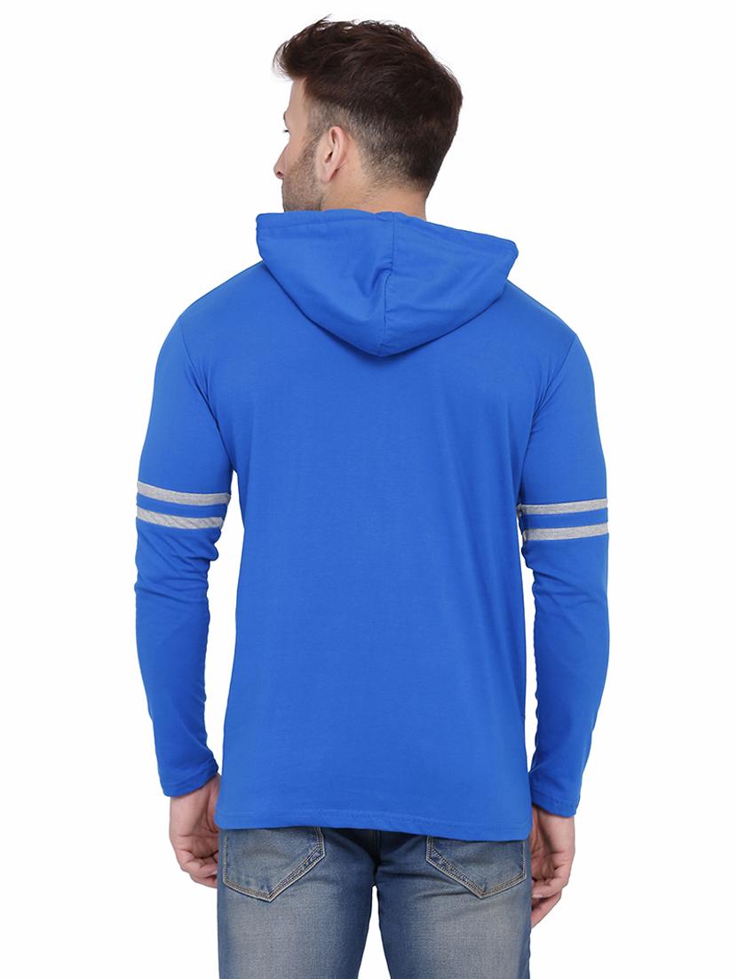 men solid hood neck casual shirt - 21256567 - Standard Image - 1