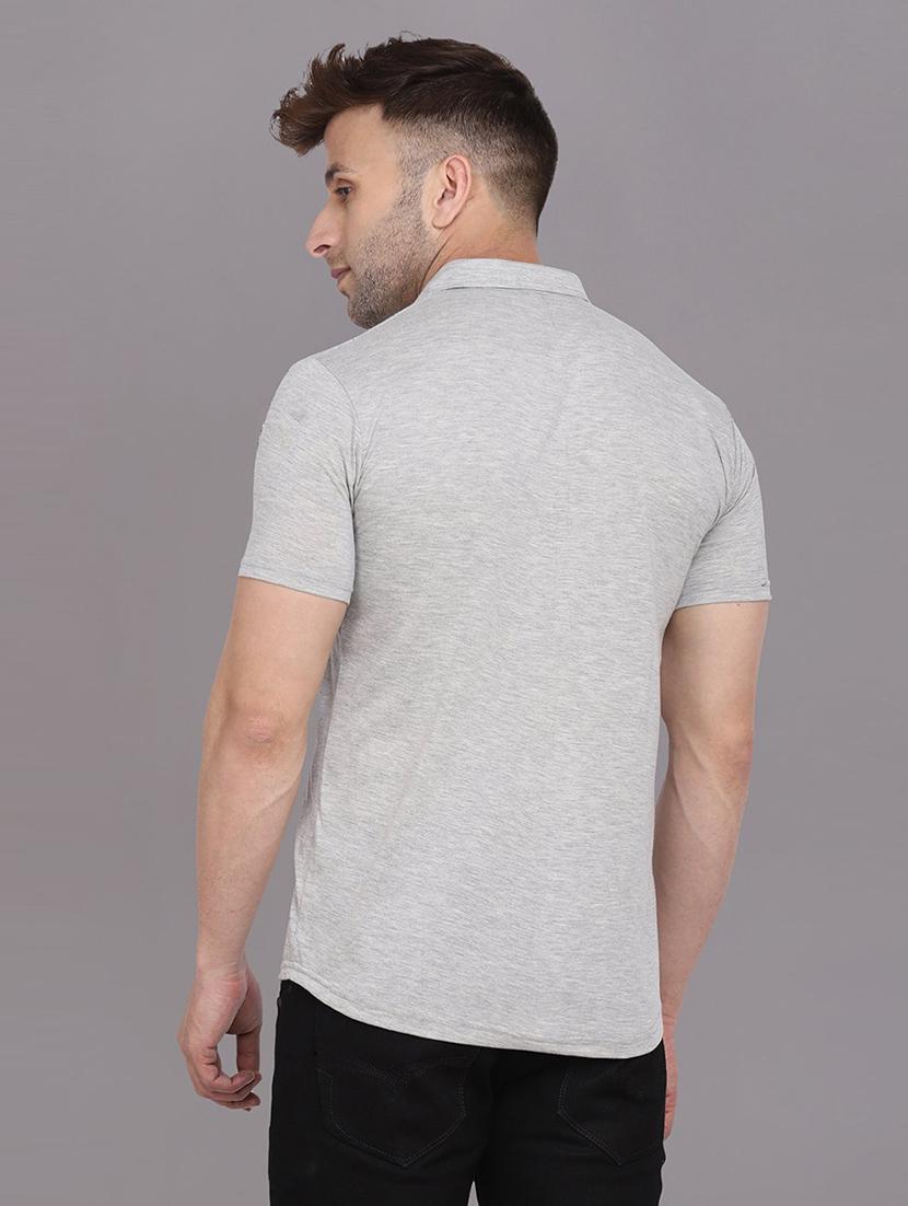 men solid casual shirt - 21256740 - Standard Image - 1