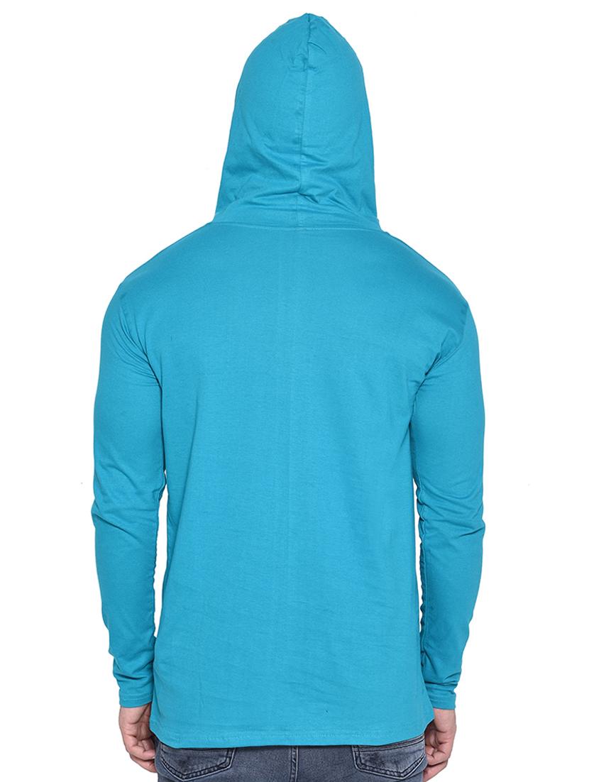 men solid hood neck casual shirt - 21256801 - Standard Image - 1