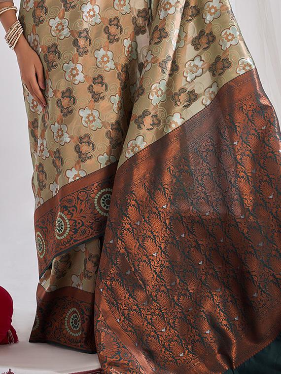 women self design kanjivaram saree - 21260962 - Standard Image - 1