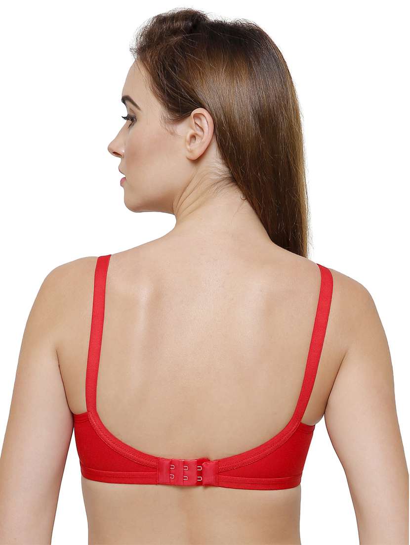 pack of 2 multi colored solid bra - 21262166 -  Standard Image - 4