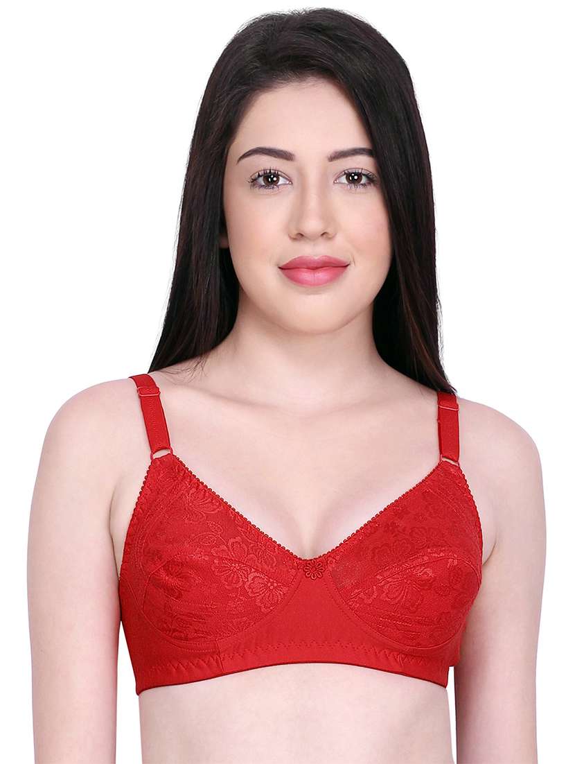 womem lace detailed bra