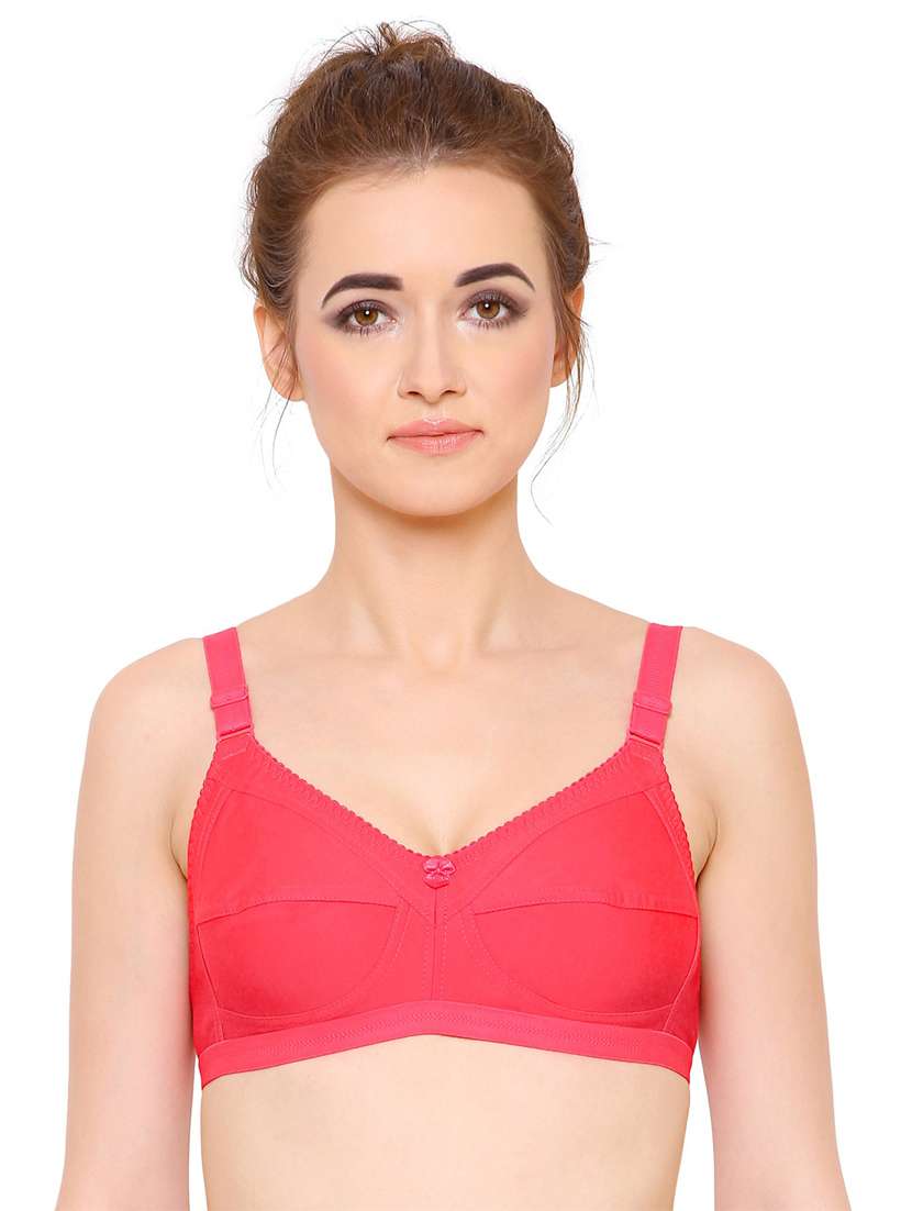 pack of 2 pink solid bra - 21262810 -  Standard Image - 1