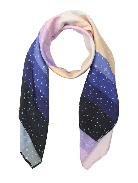 women printed scarf