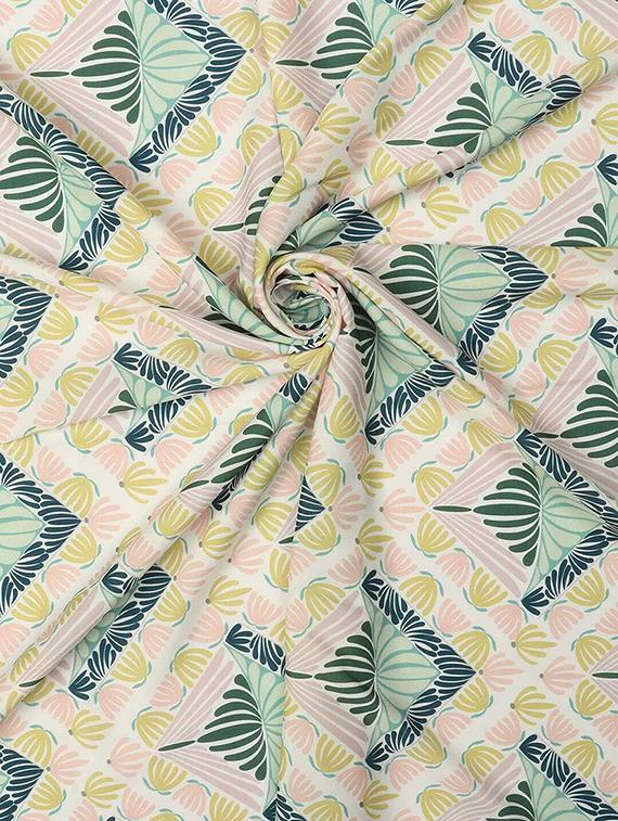 women printed scarf - 21263176 - Standard Image - 4