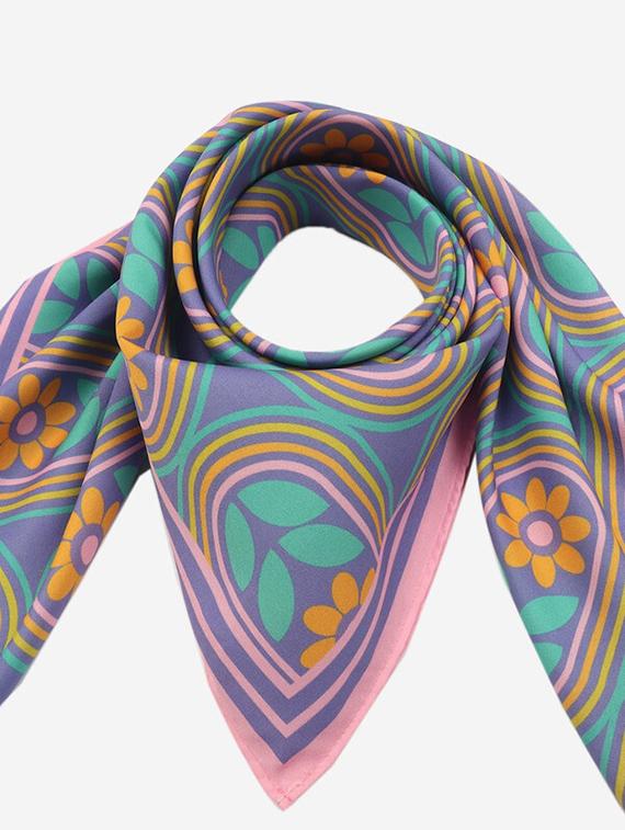 women printed scarf - 21263177 - Standard Image - 1