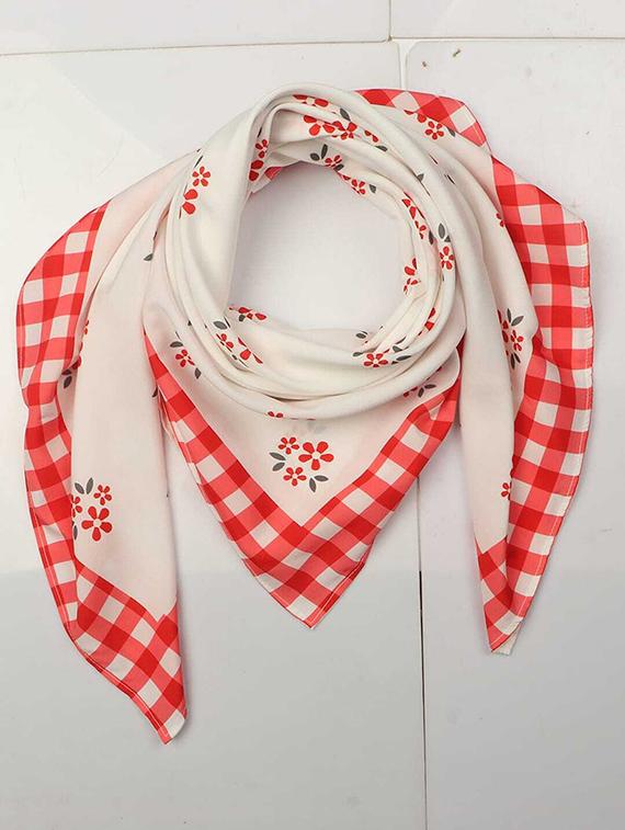 women printed scarf - 21263240 -  Zoom Image - 0