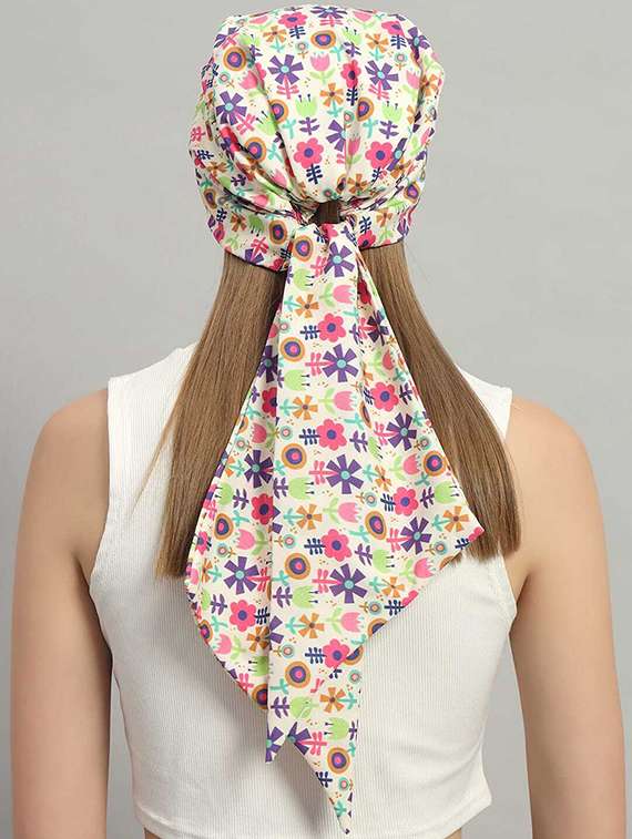 women printed scarf - 21263260 - Standard Image - 4