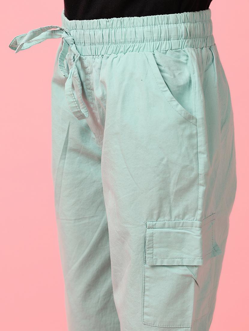 girls solid cotton three fourths - 21266169 - Standard Image - 6