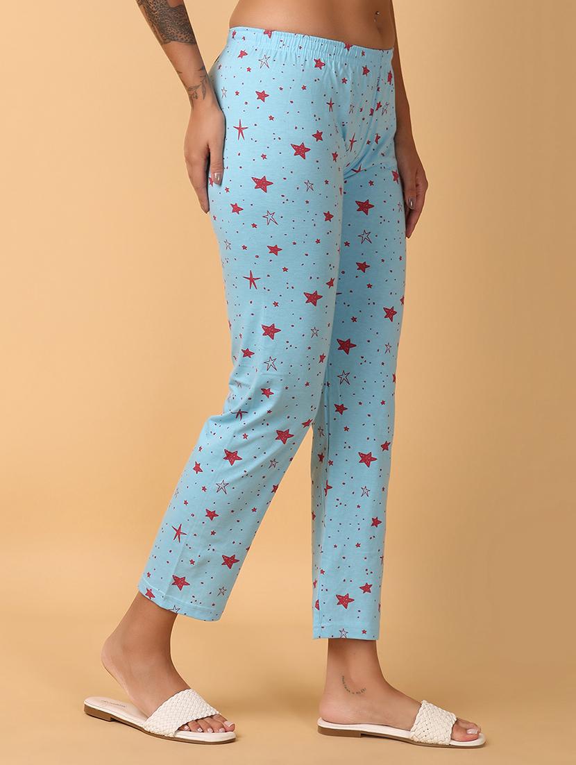 women mid-rise printed pajama - 21266206 - Standard Image - 1