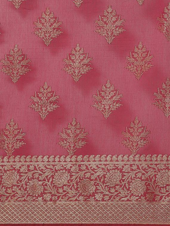 women self design banarasi saree with blouse - 21271395 - Standard Image - 4