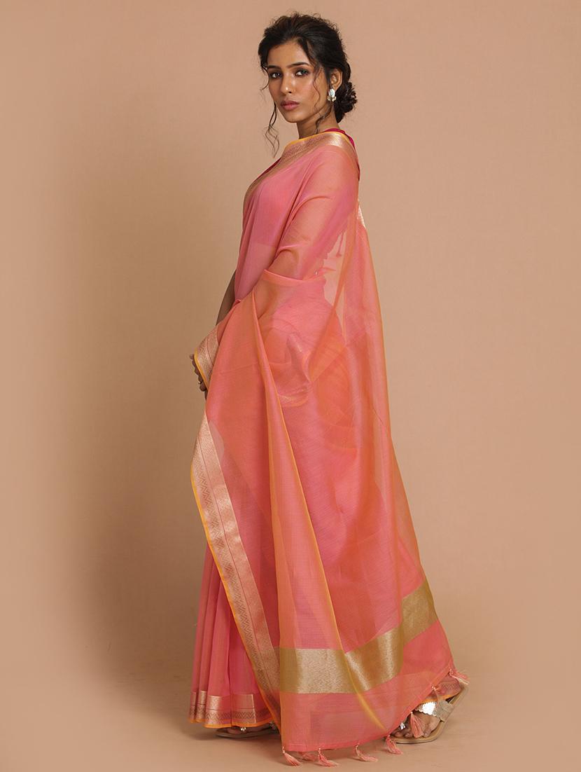 women self design handloom saree - 21271458 - Standard Image - 1