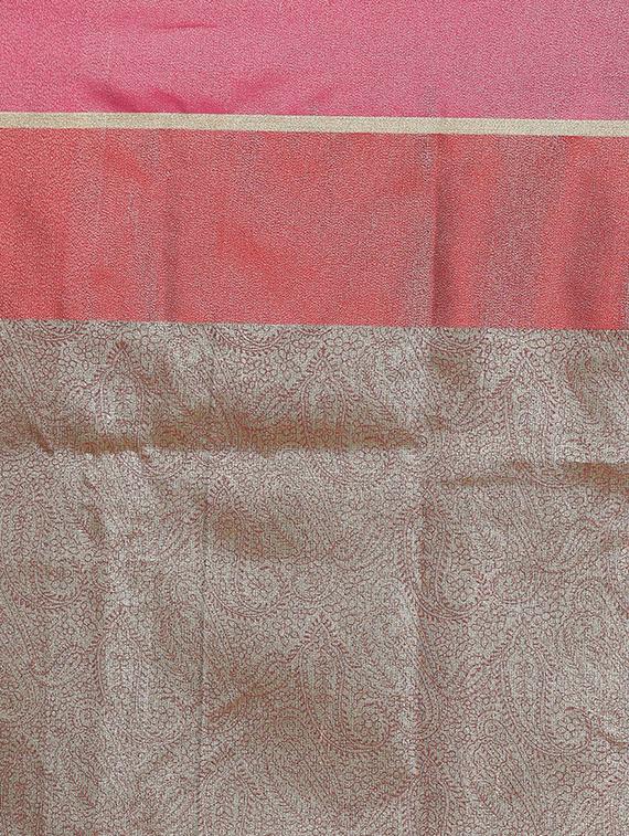 gold banarasi saree with blouse - 21271512 - Standard Image - 4