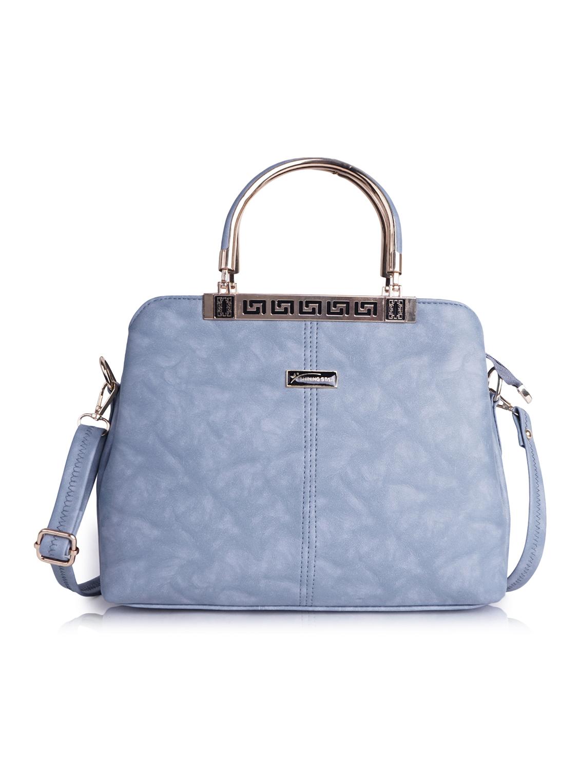 solid leatherette (pu) handbag - 21273771 -  Zoom Image - 0