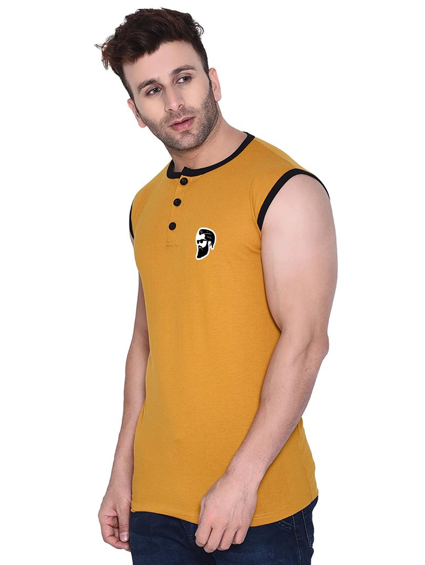 men plain sleeveless t-shirt - 21274812 - Standard Image - 1