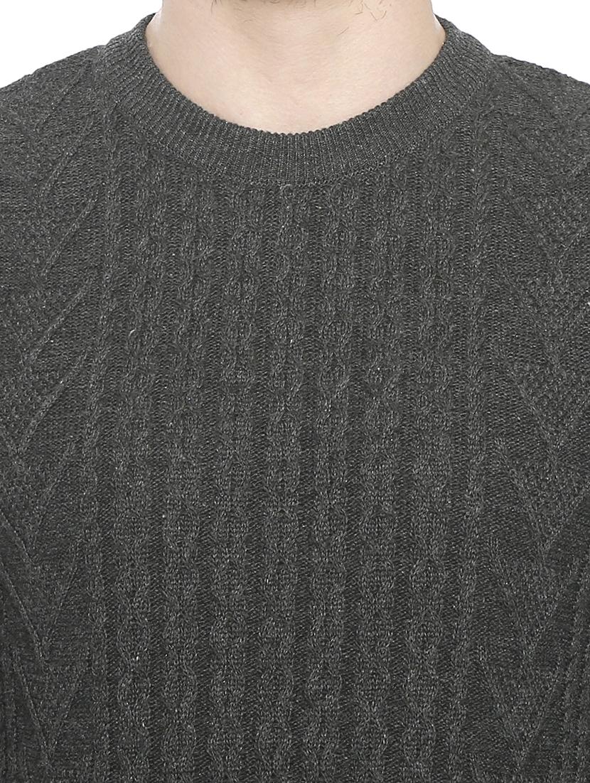 men black self design cardigans - 21275133 - Standard Image - 4
