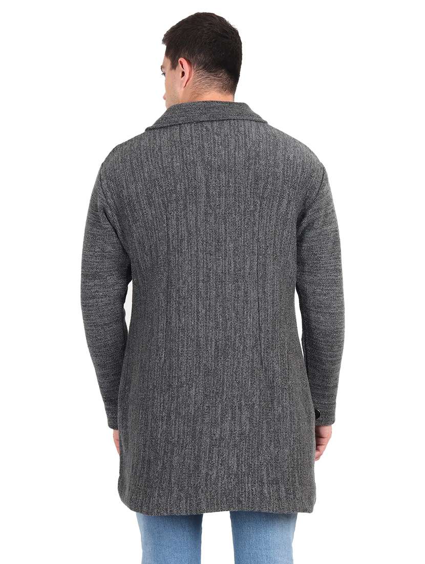 men self design cardigans - 21275152 -  Standard Image - 1